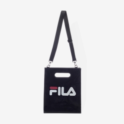 Fila Linear Logo Pu Férfi Ökotáska Fekete | HU-85505